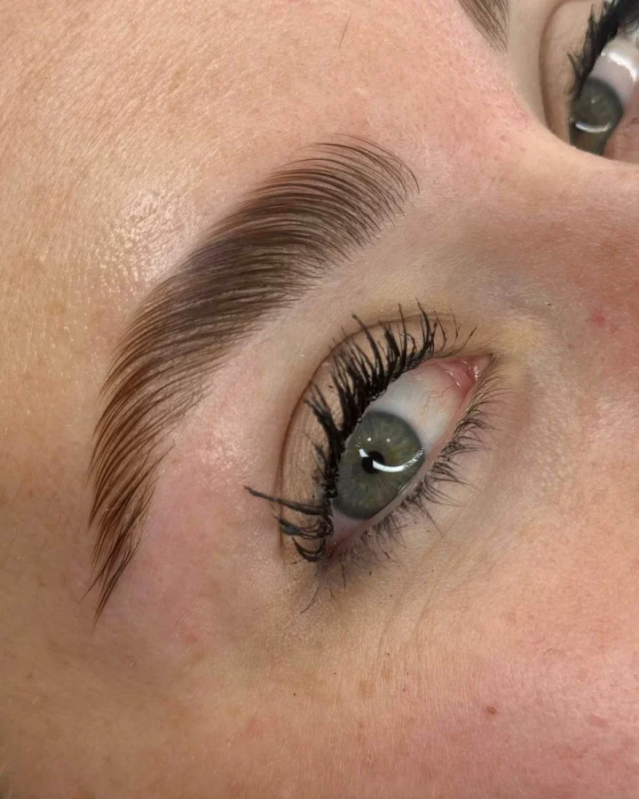Risultato allieve corso lami lover brows di Alice Cortesi trainer e coach laminazione ciglia e sopracciglia