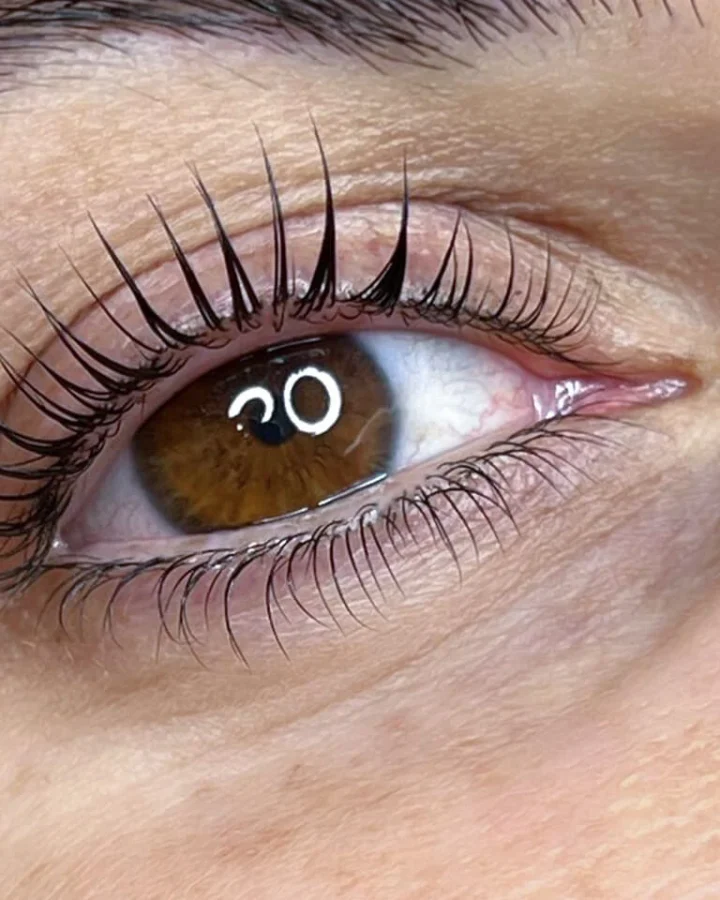 Risultato allieve corso lami lover lash no glue di Alice Cortesi trainer e coach laminazione ciglia e sopracciglia