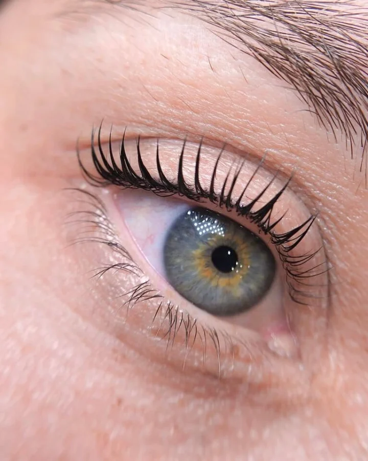 Risultato allieve corso lami lover lash di Alice Cortesi trainer e coach laminazione ciglia e sopracciglia
