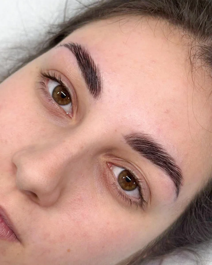 Risultato allieve corso lami lover brows di Alice Cortesi trainer e coach laminazione ciglia e sopracciglia