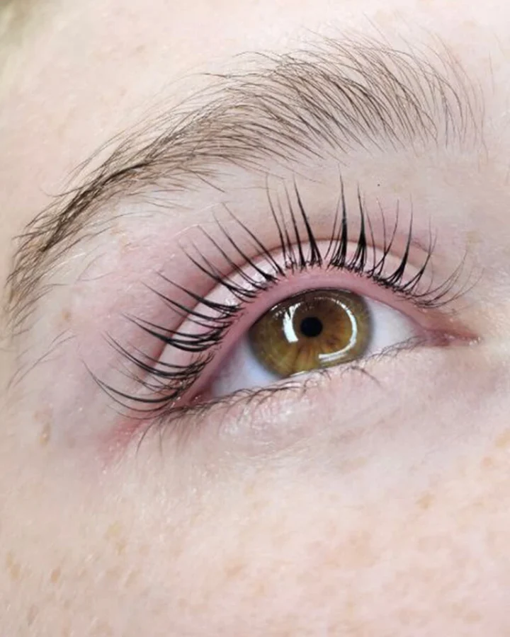 Risultato allieve corso lami lover lash no glue di Alice Cortesi trainer e coach laminazione ciglia e sopracciglia