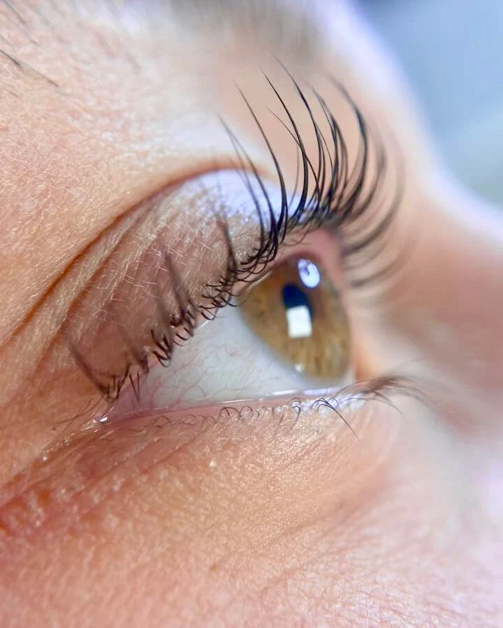 Risultato allieve corso lami lover lash di Alice Cortesi trainer e coach laminazione ciglia e sopracciglia