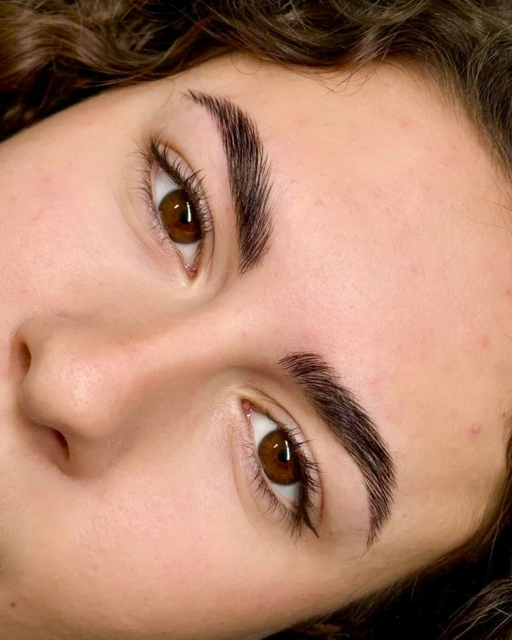 Risultato allieve corso lami lover brows di Alice Cortesi trainer e coach laminazione ciglia e sopracciglia