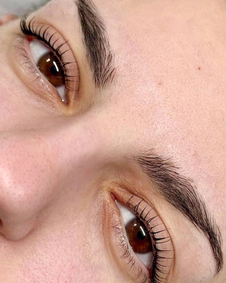 Risultato allieve corso lami lover lash di Alice Cortesi trainer e coach laminazione ciglia e sopracciglia